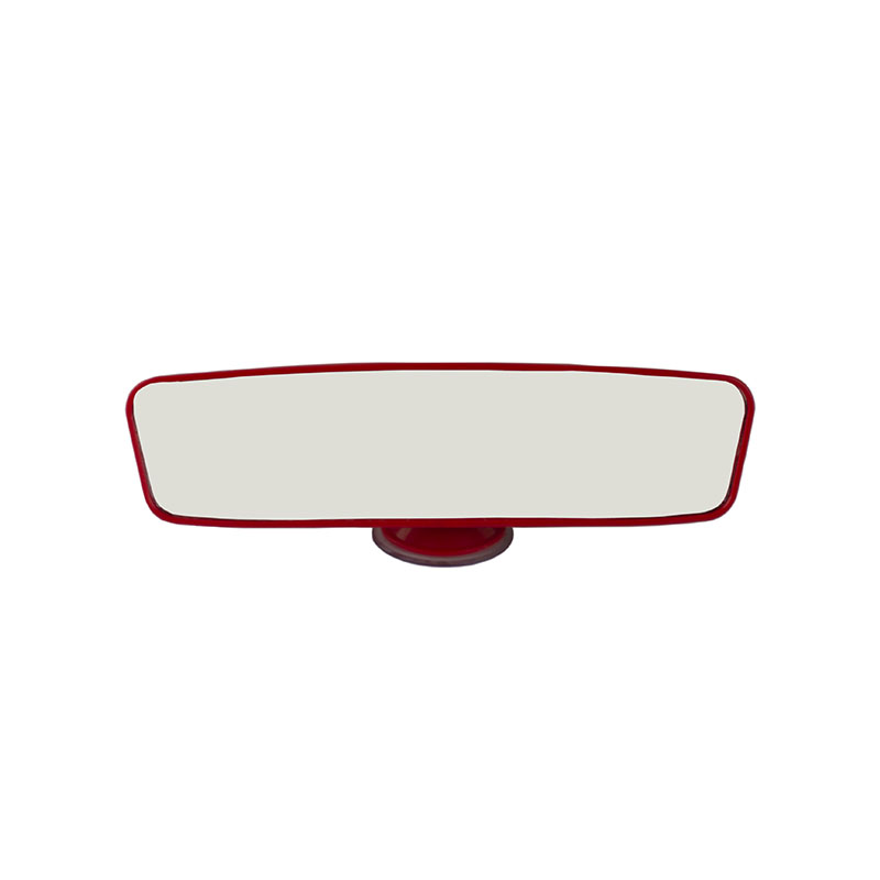 Space Interior Extra Mirror With Ventouse 24 cm Red / AYIC95