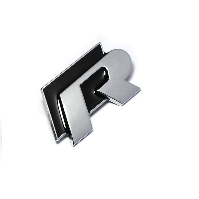 R civatalı ön panjur logosu-siyah / YACI154